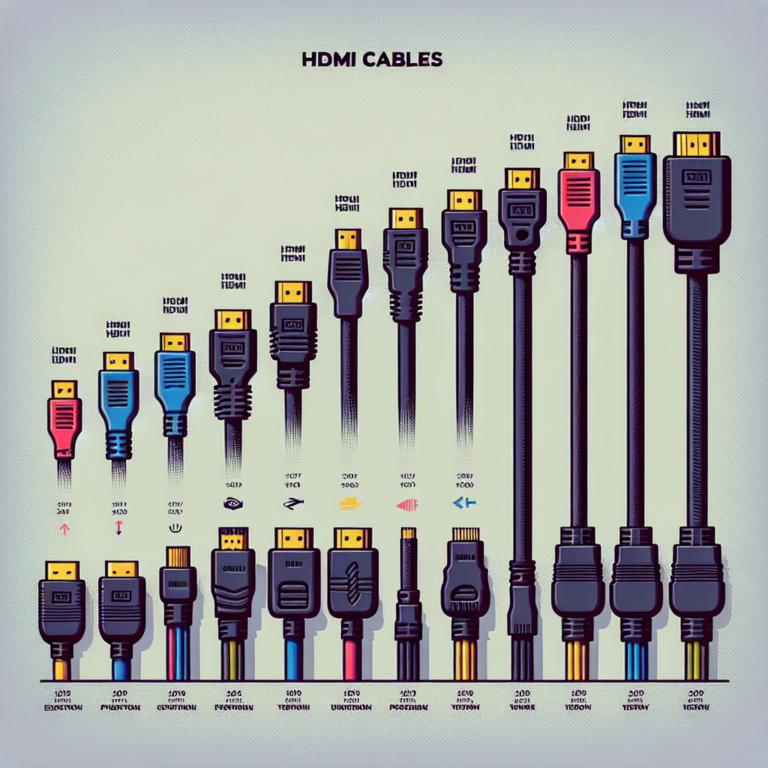 What are the different versions of HDMI?