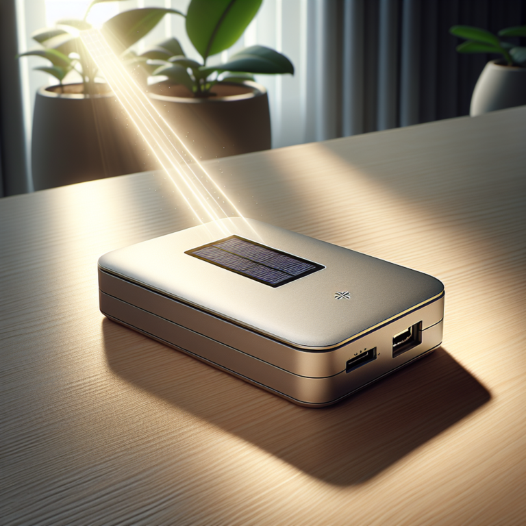 Why are some external drives designed with solar charging capabilities?