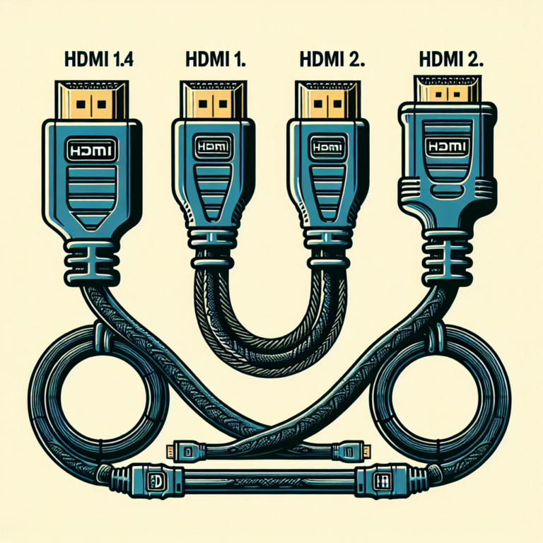 What is the difference between HDMI 1.4, 2.0, and 2.1?