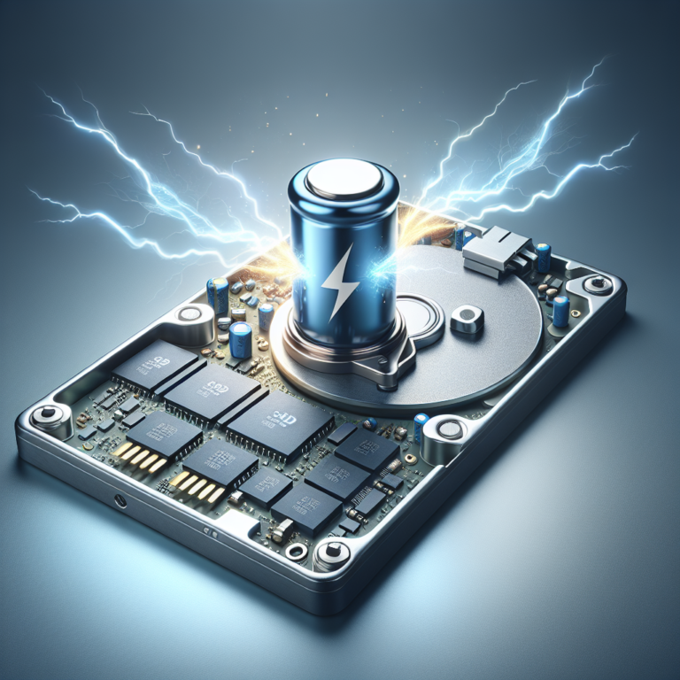 What advantages do SSDs with integrated capacitors offer for power loss protection?