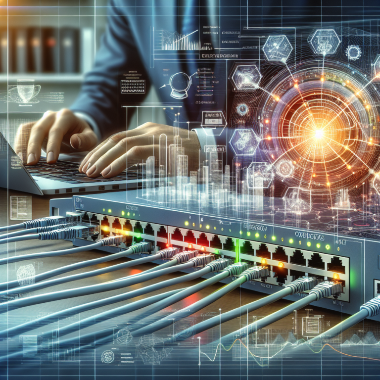 How do I set up Quality of Service (QoS) for traffic optimization on a managed switch?