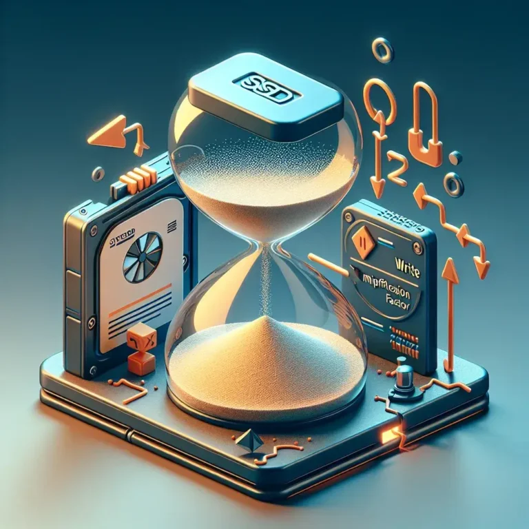 How do SSD write amplification factors affect drive longevity?
