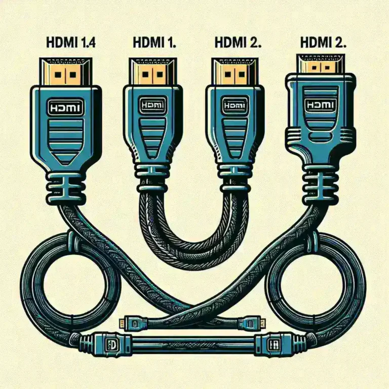What is the difference between HDMI 1.4, 2.0, and 2.1?
