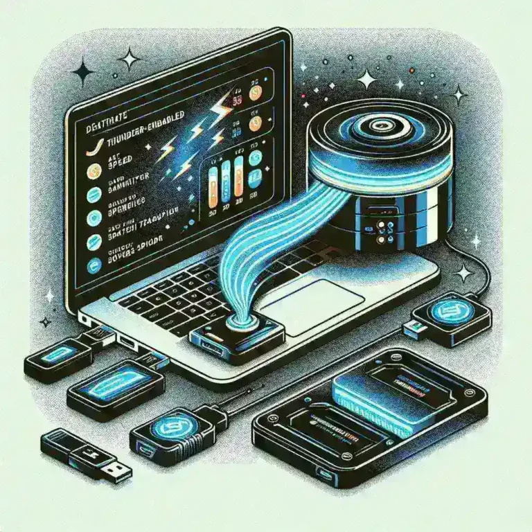 What advantages do Thunderbolt-enabled external drives offer?