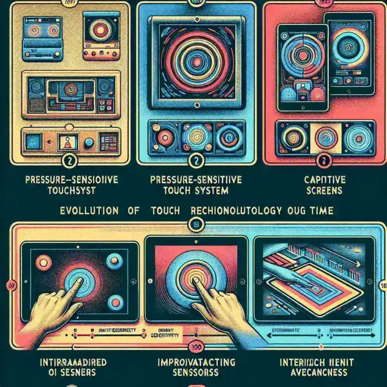 How has touchscreen technology evolved over time?