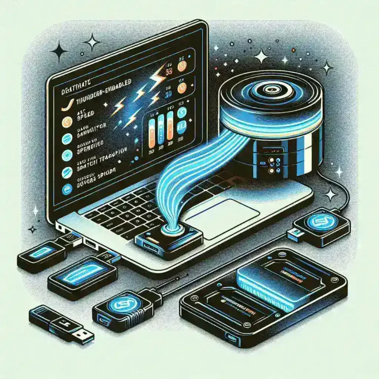 What advantages do Thunderbolt-enabled external drives offer?